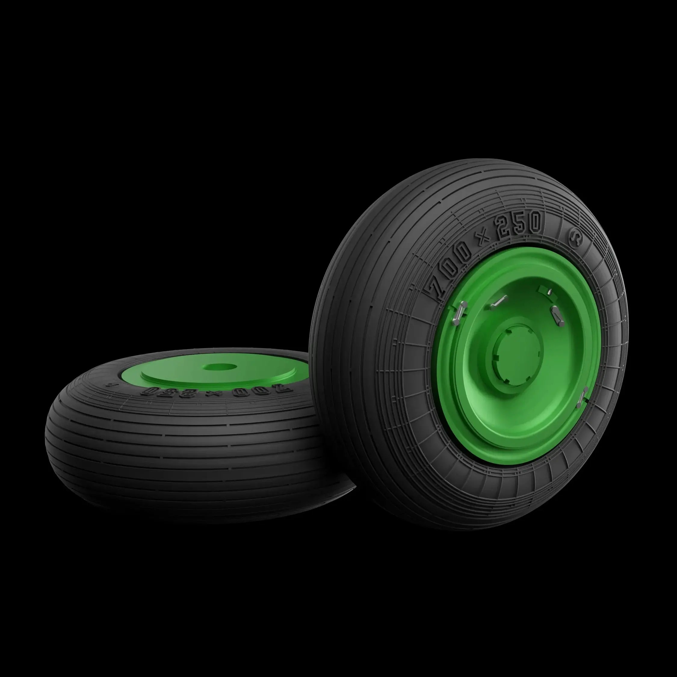 IL-18, 20, 22, 38 Wheels (for Amodel) Scale 1:72 Metallic Details MDR72129