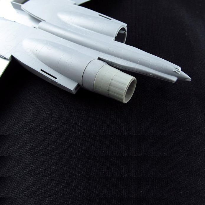 Sukhoi Su-27, Jet Nozzles Detailing set (Resin) Scale 1:72 (Recommended for kit: Zvezda, Hasegawa, HobbyBoss) Metallic Details MDR7212 - For Aircraft Model Kit