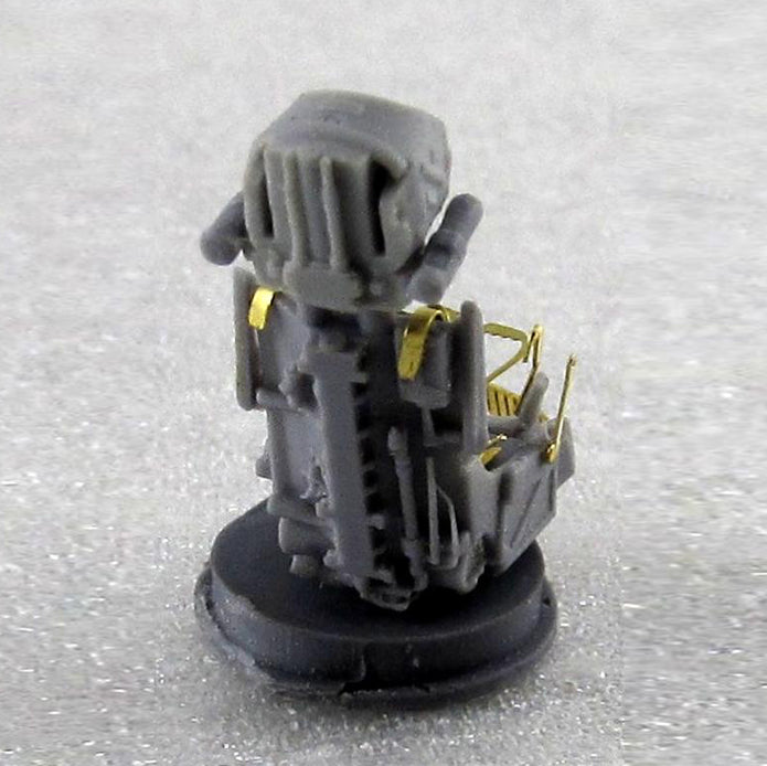 Ejection Seat K-36DM (for: Su-24, Su-25, Su-27 and MiG-29) Resin, Photoetch Scale 1:72 Metallic Details MDR7218 - For Model Kits Aircraft