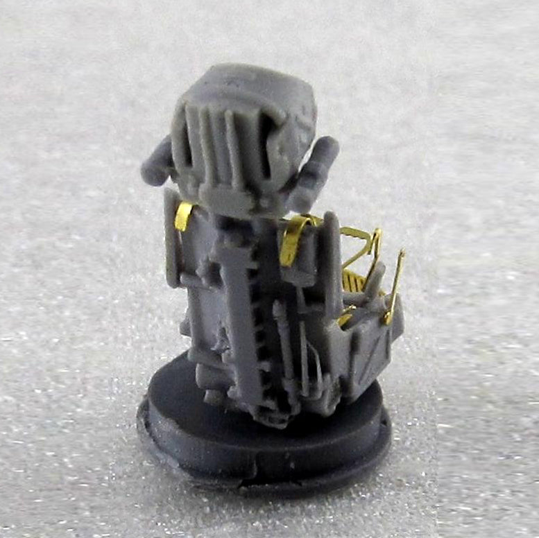 Ejection Seat K-36DM (for: Su-24, Su-25, Su-27 and MiG-29) Resin, Photoetch Scale 1:72 Metallic Details MDR7218 - For Model Kits Aircraft