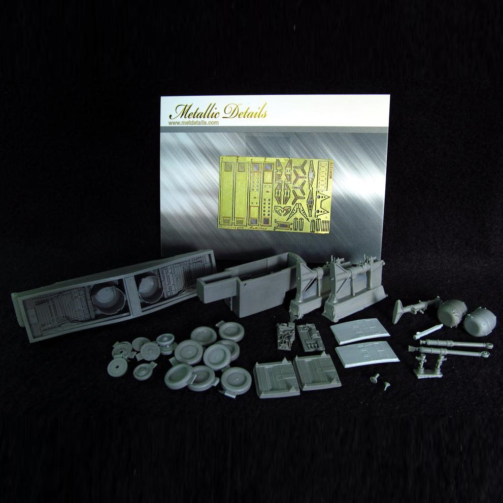 SR-71 Blackbird, Landing gears Scale 1:72 Metallic Details MDR7219