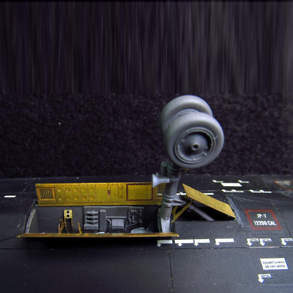 SR-71 Blackbird, Landing gears Scale 1:72 Metallic Details MDR7219