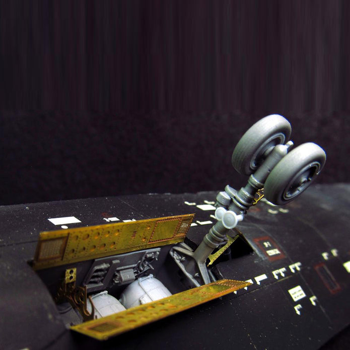 SR-71 Blackbird, Landing gears Scale 1:72 Metallic Details MDR7219