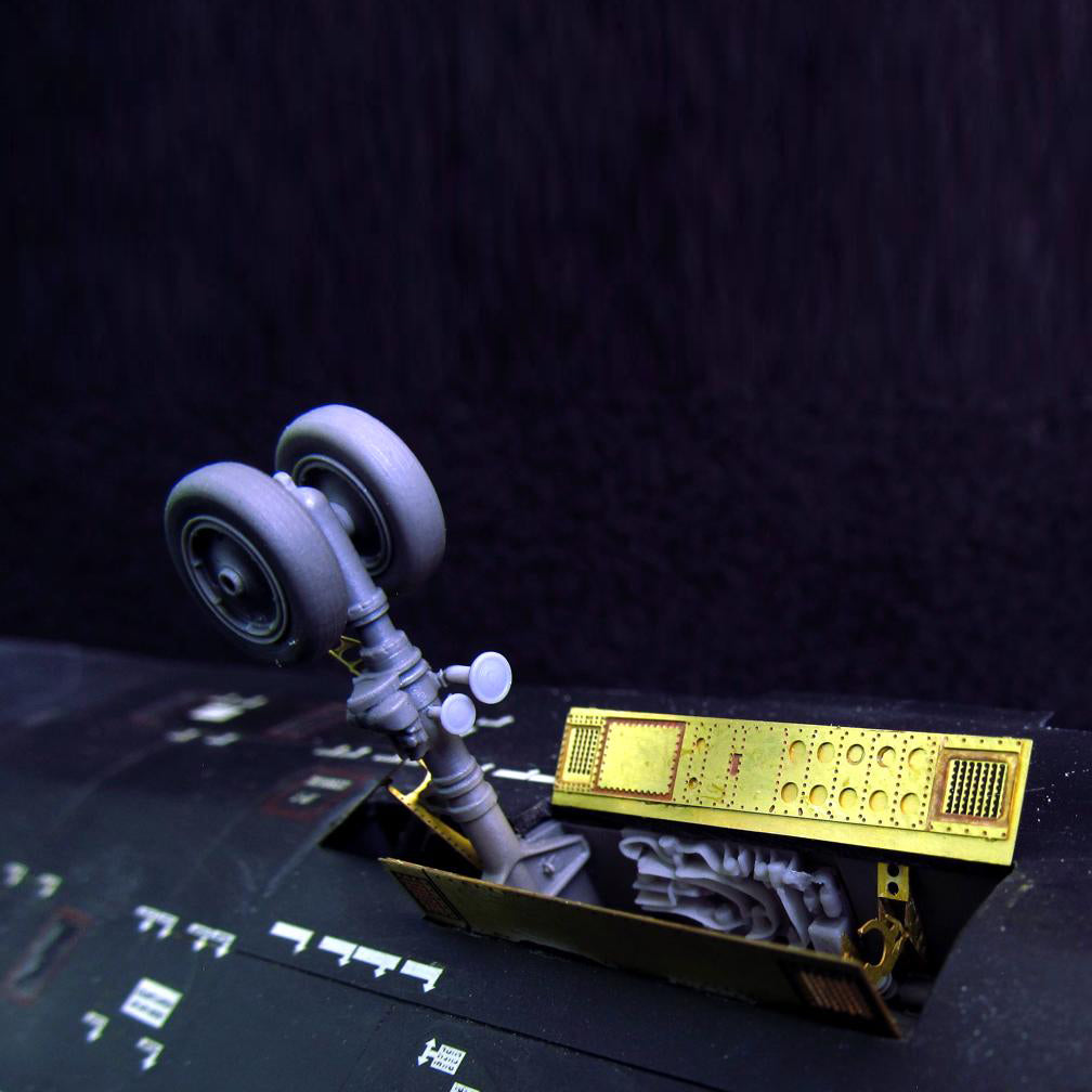 SR-71 Blackbird, Landing gears Scale 1:72 Metallic Details MDR7219