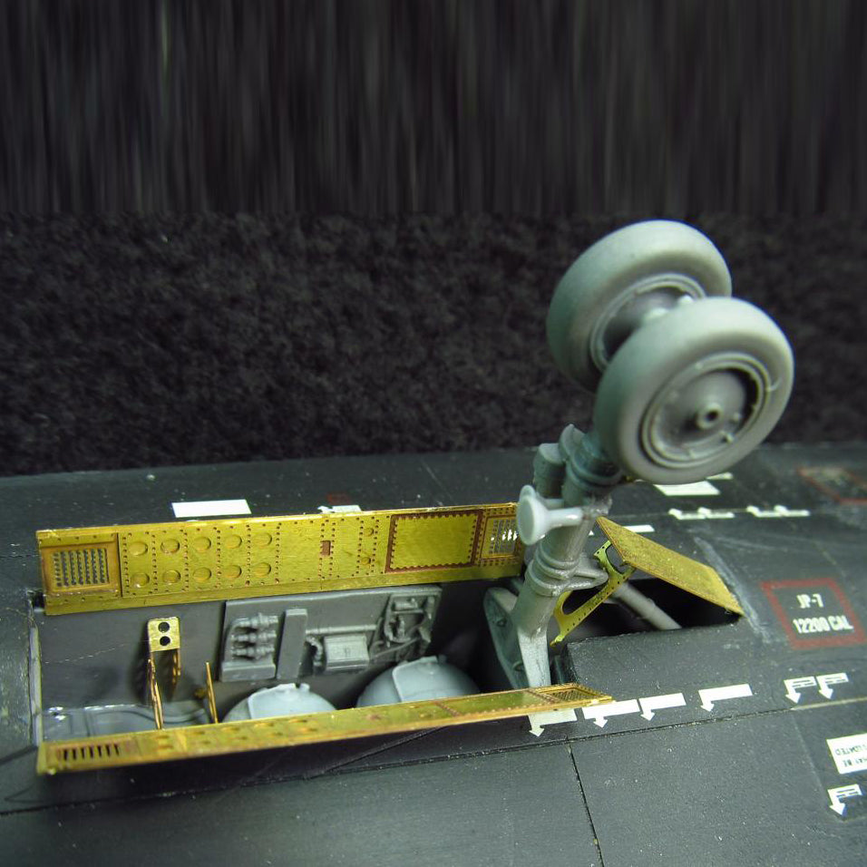 SR-71 Blackbird, Landing gears Scale 1:72 Metallic Details MDR7219