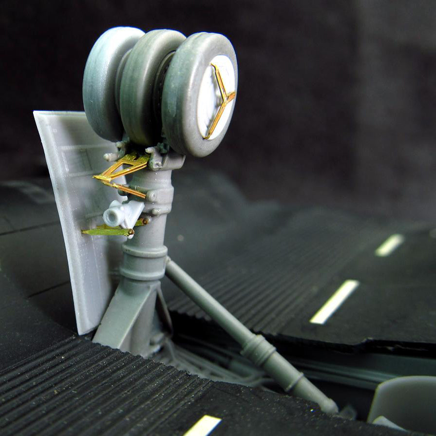 SR-71 Blackbird, Landing gears Scale 1:72 Metallic Details MDR7219