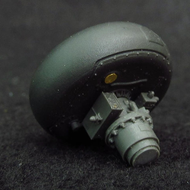 AH-64 Apache helicopter model, LongBow Radar Scale 1:72 Metallic Details MDR7223