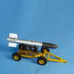 Tiny Tim Rocket with trailer Scale 1:72 Metallic Details MDR7228