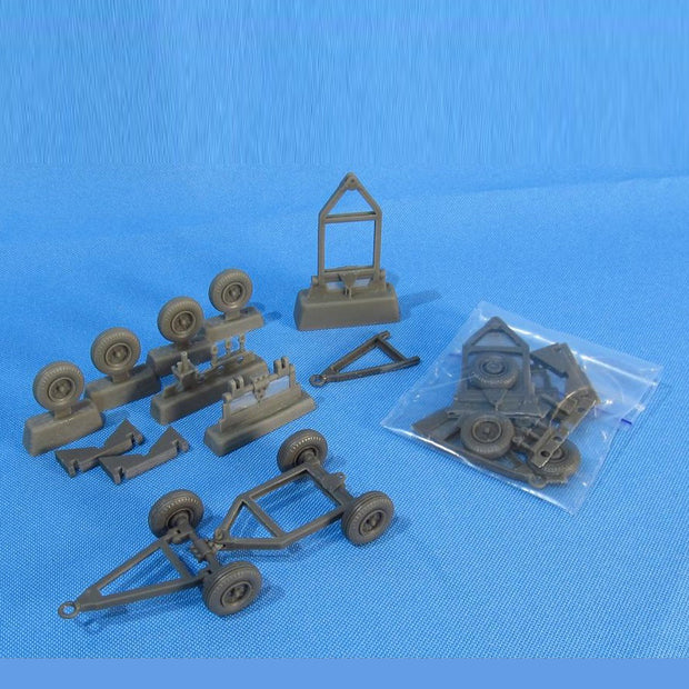 U.S. WWII universal Trailer Mk. 2 Scale 1:72 Metallic Details MDR7229