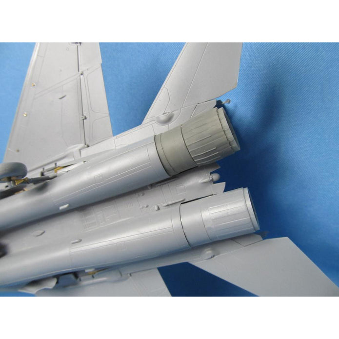 Mikoyan MiG-29, Jet Nozzles (opened) Resin, Photoetch Scale 1:72 (Recommended for kit: Zvezda, Trumpeter) Metallic Details MDR7234 - For Model Kits Aircraft