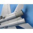 Mikoyan MiG-29, Jet Nozzles (opened) Resin, Photoetch Scale 1:72 (Recommended for kit: Zvezda, Trumpeter) Metallic Details MDR7234 - For Model Kits Aircraft