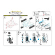Cockpit set and Seats for aircraft model Sukhoi Su-34 Scale 1:72 Metallic Details MDR7235