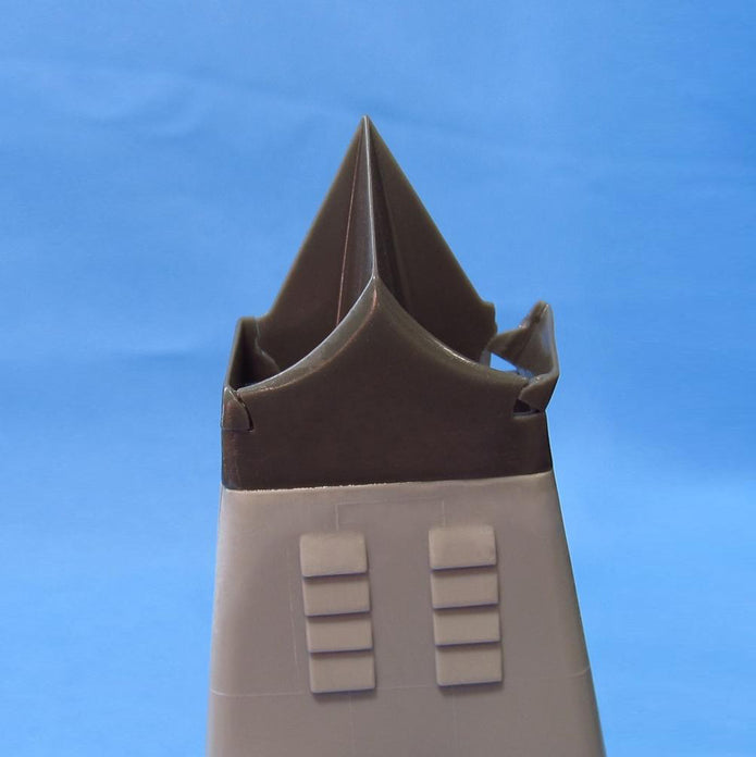 Rockwell B-1 B Lancer, Air Intakes Detailing set (Resin) Scale 1:72 Metallic Details MDR7237 - For Model Kit Aircraft