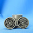 Rockwell B-1 B Lancer, Jet Nozzles Detailing set (Resin) Scale 1:72 Metallic Details MDR7239 - For Aircraft Kit Model