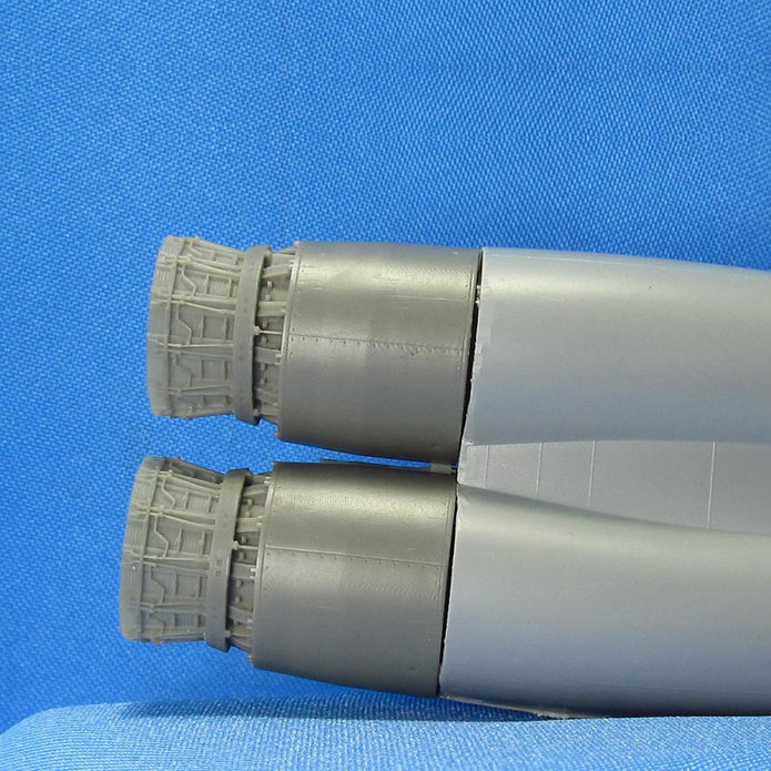 Rockwell B-1 B Lancer, Jet Nozzles Detailing set (Resin) Scale 1:72 Metallic Details MDR7239 - For Aircraft Kit Model