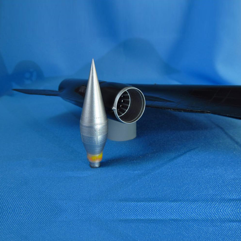Lockheed SR-71 Blackbird, Inlet cone (for Revell/Monogram, Italeri) Scale 1:72 Metallic Details MDR7241