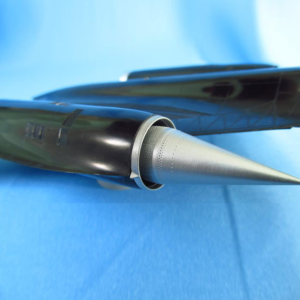 Lockheed SR-71 Blackbird, Inlet cone (for Revell/Monogram, Italeri) Scale 1:72 Metallic Details MDR7241