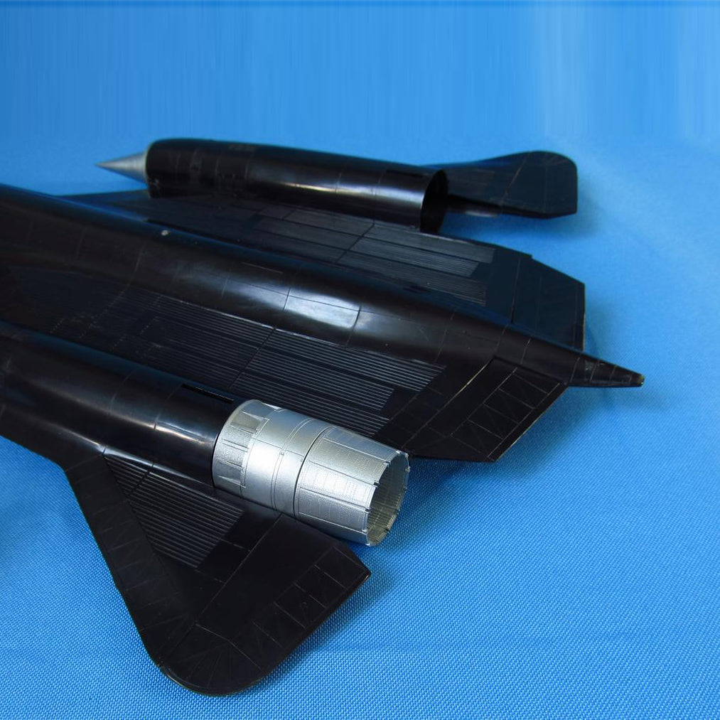 Lockheed SR-71 Blackbird, Jet Nozzles (for Revell/Monogram, Italeri) Scale 1:72 Metallic Details MDR7242