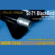 Lockheed SR-71 Blackbird, Jet Nozzles (for Revell/Monogram, Italeri) Scale 1:72 Metallic Details MDR7242