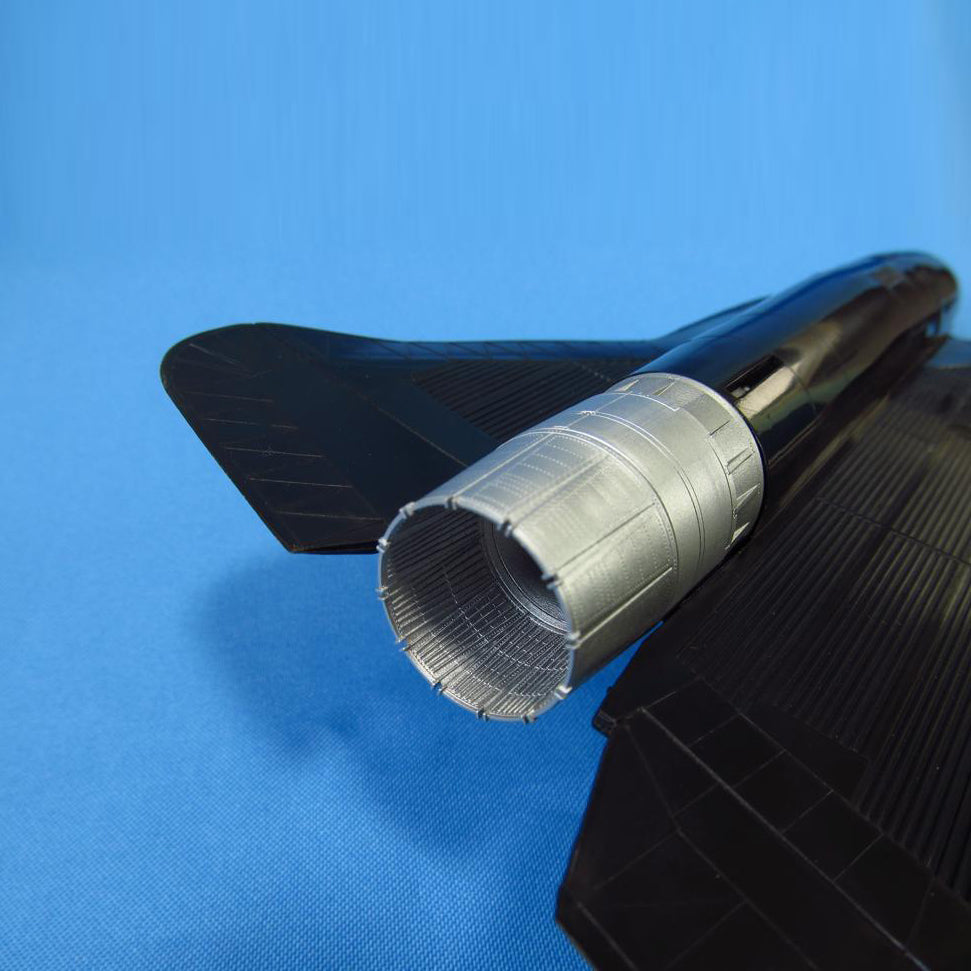Lockheed SR-71 Blackbird, Jet Nozzles (for Revell/Monogram, Italeri) Scale 1:72 Metallic Details MDR7242