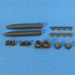 Torpedo Mk-46 torpedo - is lightweight aerial anti-submarine warfare torpedo (2 pcs) Scale 1:72 Metallic Details MDR7245
