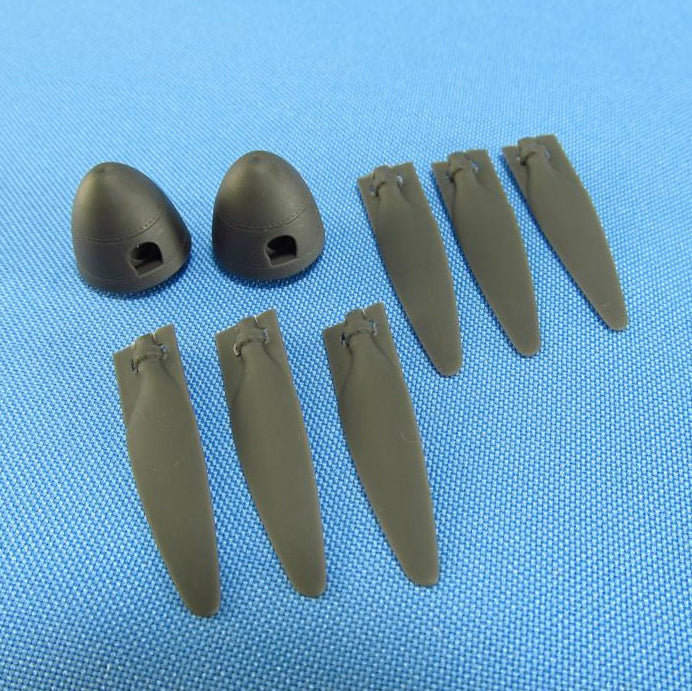 Heinkel He 111, VS-11 Propeller set (Resin) Scale 1:72 (Recommended for kit: ICM, Revell, Monogram) Metallic Details MDR7249 - For Aircraft Models Kits