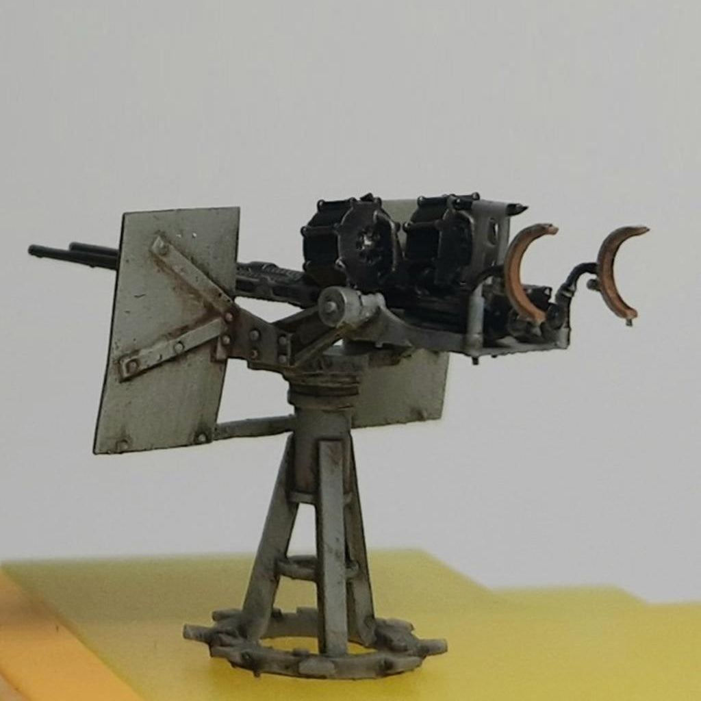Twin 20 mm Oerlikon fixed mount guns Scale 1:72 Metallic Details MDR7251