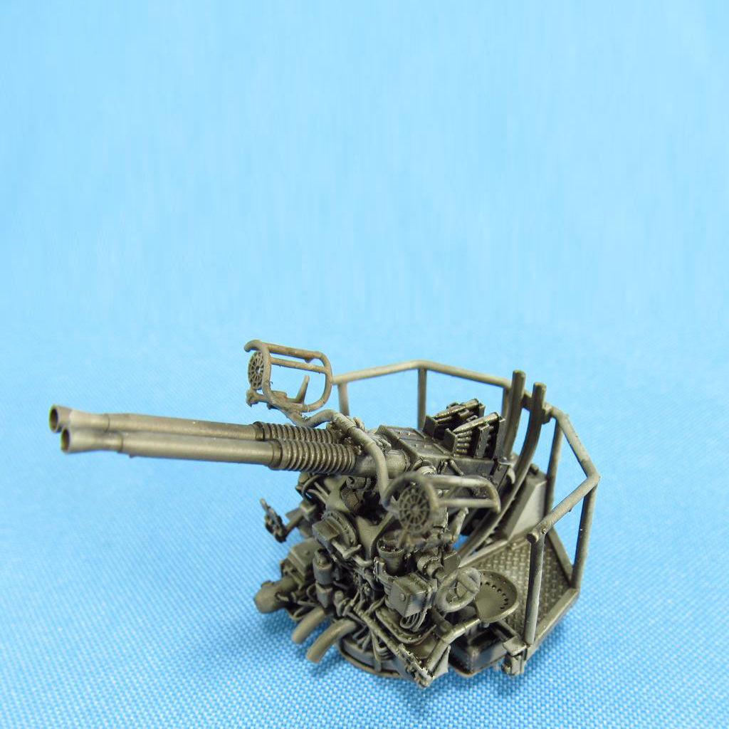 Twin 40 mm Bofors guns Scale 1:72 Metallic Details MDR7252