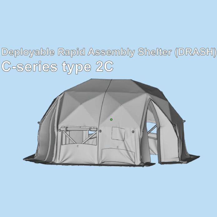 DRASH C-series Type 2C for Dioramas Scale 1:72 Metallic Details MDR7254