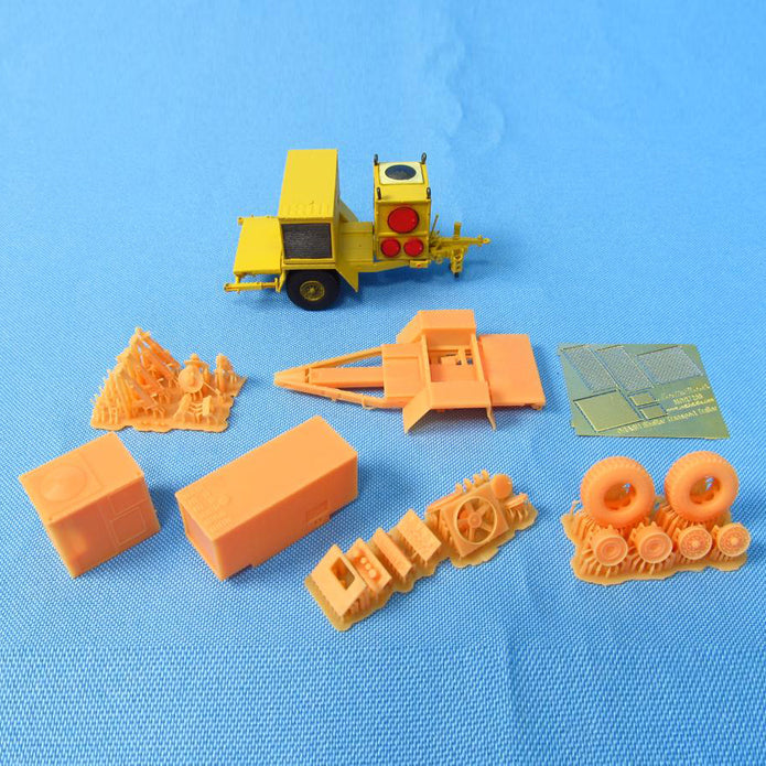 DRASH Shelter Transport Trailer Scale 1:72 Metallic Details MDR7258