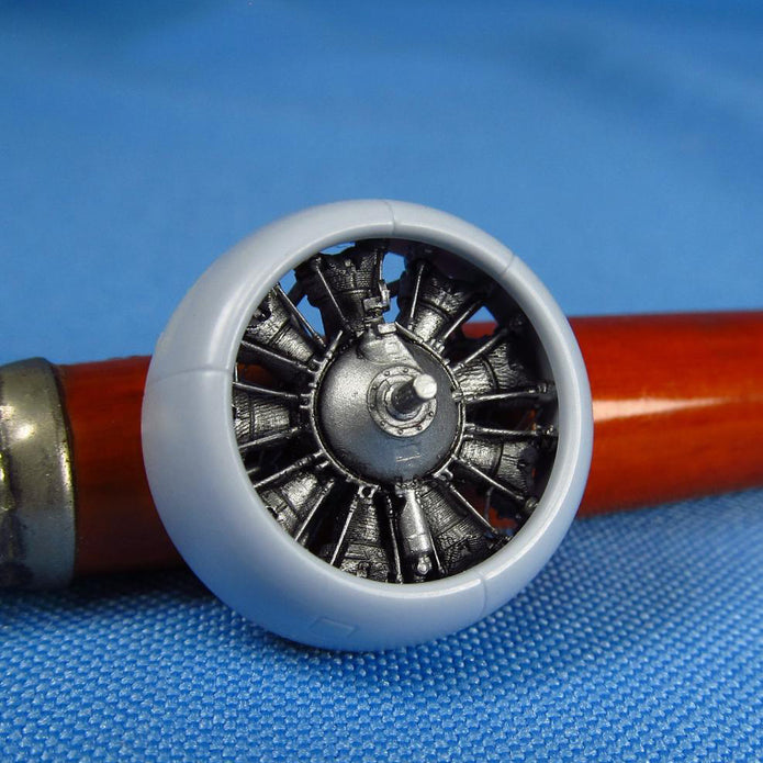 Wright R-1820 Cyclone Engine Detailing set (3D-Printed) Scale 1:72 Metallic Details MDR7267 - For Aircraft Model Kits