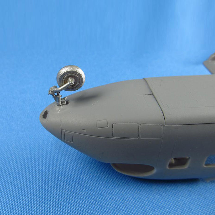 Antonov An-28, Landing Gears with Wheels (for Amodel) Scale 1:72 Metallic Details MDR7268
