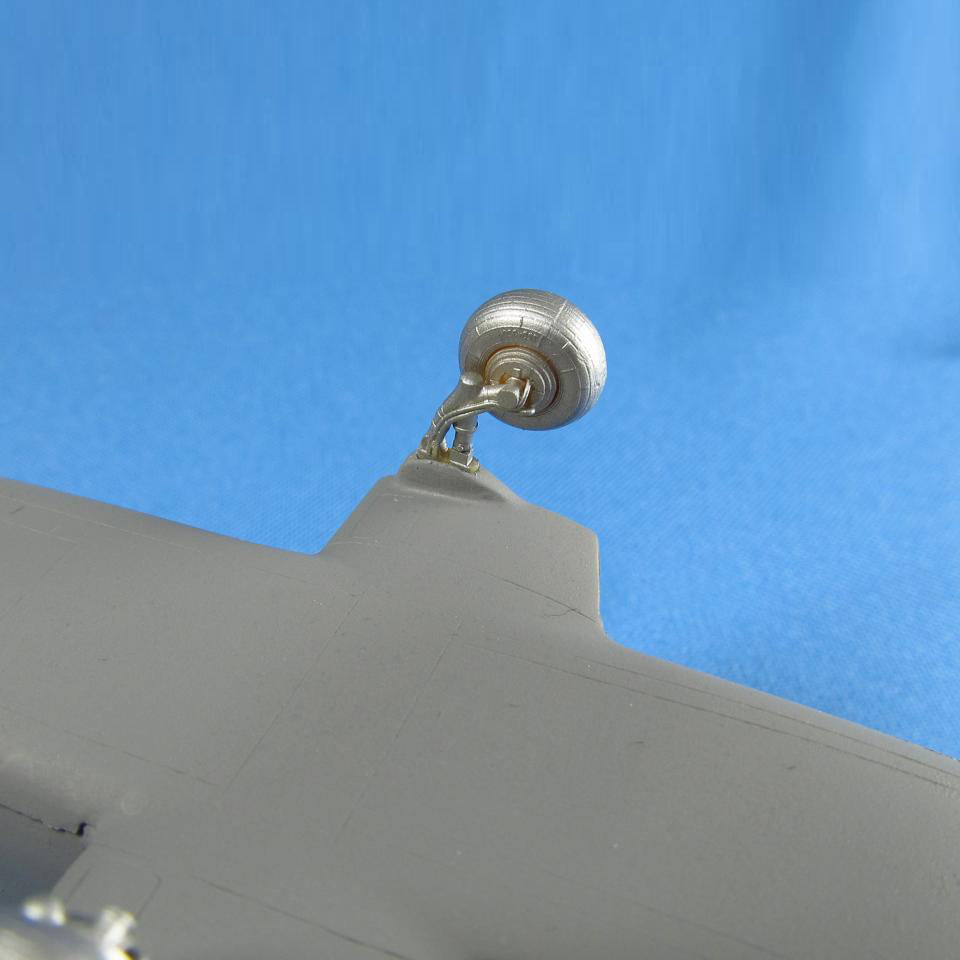 Antonov An-28, Landing Gears with Wheels (for Amodel) Scale 1:72 Metallic Details MDR7268