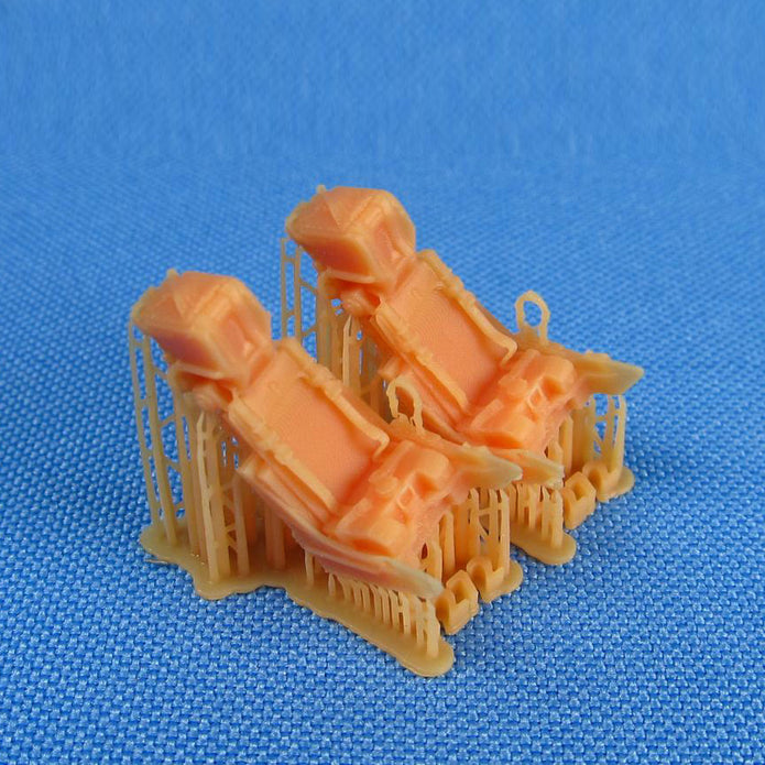 Ejection Seat Martin-Baker Mk,10 Detailing set 2 pcs (3D-Printed) Scale 1:72 Metallic Details MDR7272 - For Model Aircraft Kits