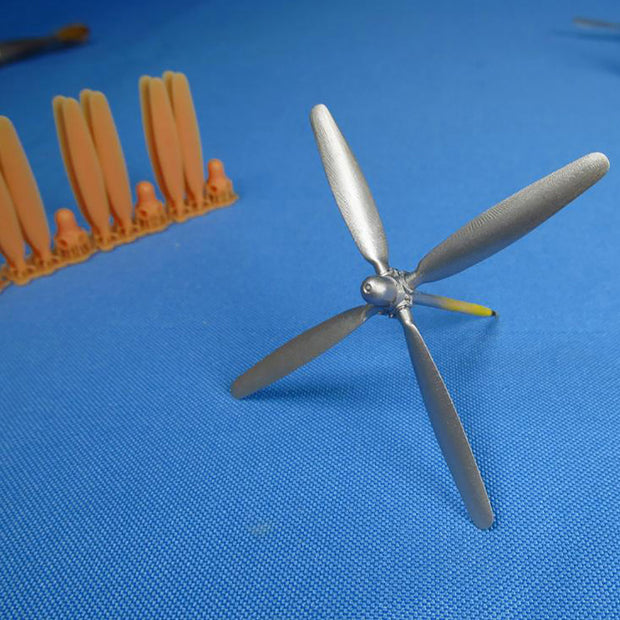 Consolidated B-24 / Boeing B-29 Superfortress, Hamilton Standard Propellers Detailing set (3D-Printed) Scale 1:72 Metallic Details MDR7280 - For Model Aircraft Kits