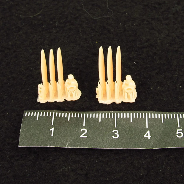 Bristol Blenheim, Propeller set (3D-Printed) Scale 1:72 Metallic Details MDR7290 - For Model Kits Aircraft