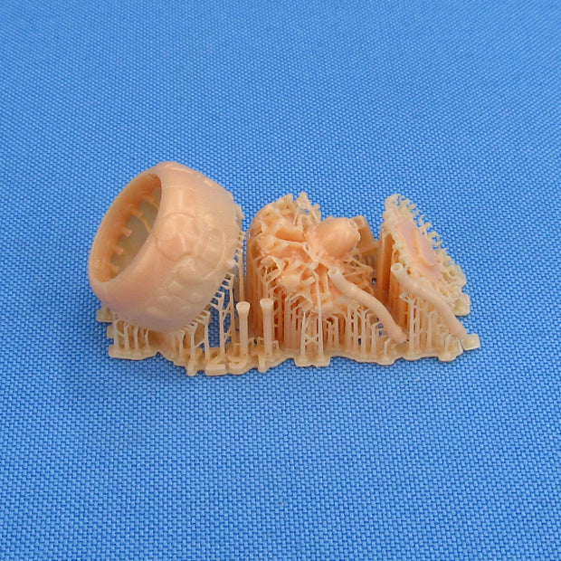 Gloster Gladiator, Cowling and Engine Detailing set (3D-Printed) Scale 1:72 Metallic Details MDR7291 - For Aircraft Model Kits