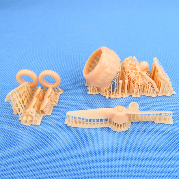 Gloster Gladiator, Exterior (Cowling, Engine, Radiator, Guns, Wheels, Propeller) Detailing set (3D-Printed) Scale 1:72 Metallic Details MDR7292 - For Aircraft Model Kit