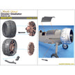 Gloster Gladiator, Exterior (Cowling, Engine, Radiator, Guns, Wheels, Propeller) Detailing set (3D-Printed) Scale 1:72 Metallic Details MDR7292 - For Aircraft Model Kit
