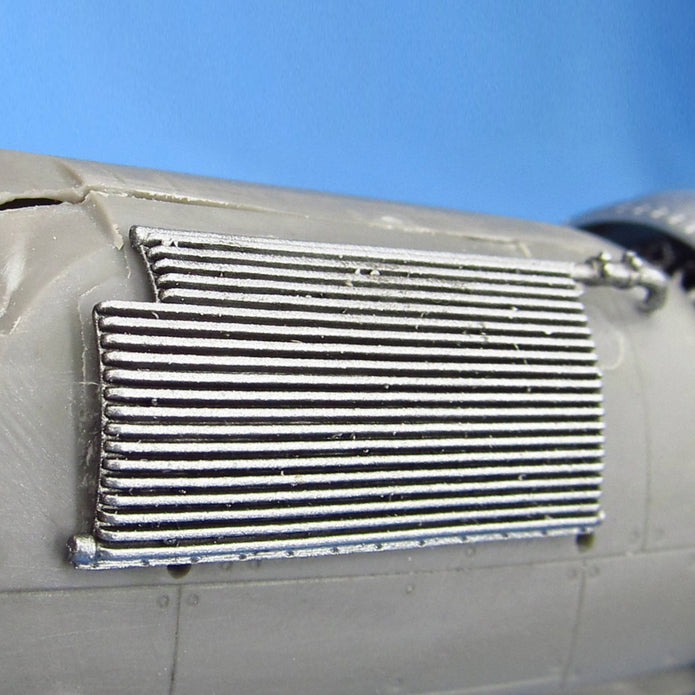 Gloster Gladiator, Exterior (Cowling, Engine, Radiator, Guns, Wheels, Propeller) Detailing set (3D-Printed) Scale 1:72 Metallic Details MDR7292 - For Aircraft Model Kit