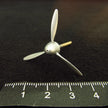 Arado Ar 196, Propeller Detailing set (3D-Printed) Scale 1:72 Metallic Details MDR7296 - For Model Aircraft Kits