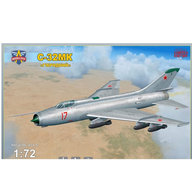 Modelsvit 72019 Plastic model aicraft kit Scale 1:72 S-32 MK Hybrid
