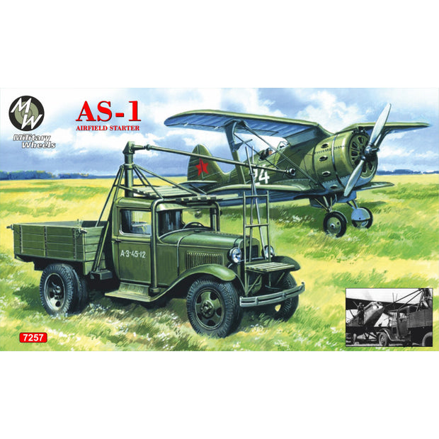 Military Wheels MW7257 AS-1 (airfield starter) Scale 1:72