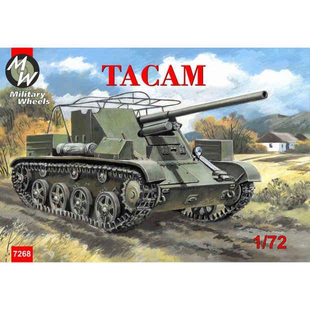 Military Wheels MW7268 Tacam self-propelled gun Scale 1:72