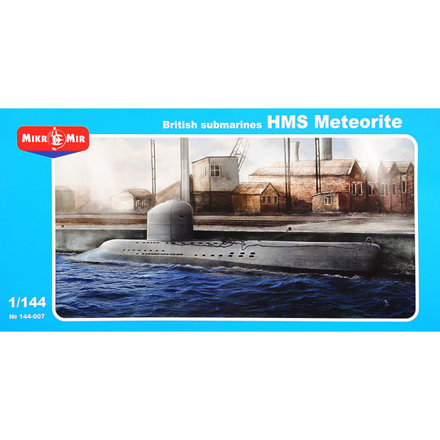 Mikro Mir MM144-007 British Submarine HMS Meteorite Scale 1:144 Plastic Model Submarine Kit