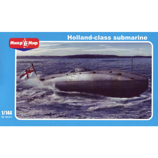 Mikro Mir MM144-011 Holland-class Submarine Scale 1:144 Plastic Model Submarine Kit
