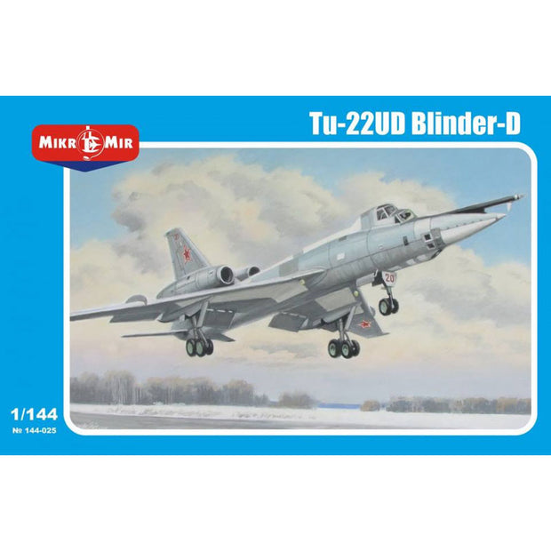 Mikro Mir MM144-025 Tu-22UD Blinder-D Scale 1:144 Plastic Model Aircraft Kit