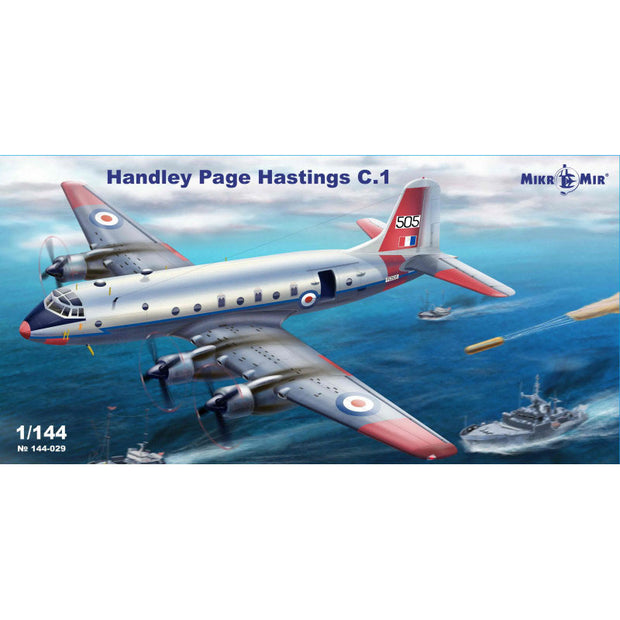 Mikro Mir MM144-029 Handley Page Hastings C1 Scale 1:144 Plastic Model Aircraft Kit