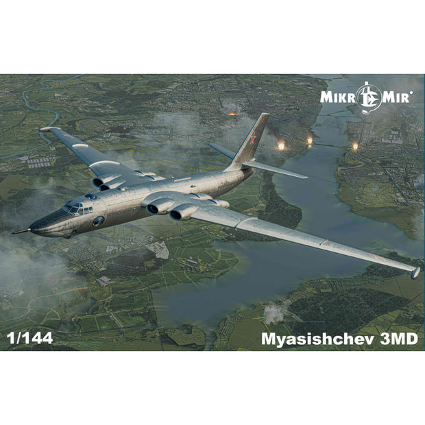 Mikro Mir MM144-033 Myasischev 3MD Bison-C Scale 1:144 Plastic Model Aircraft Kit