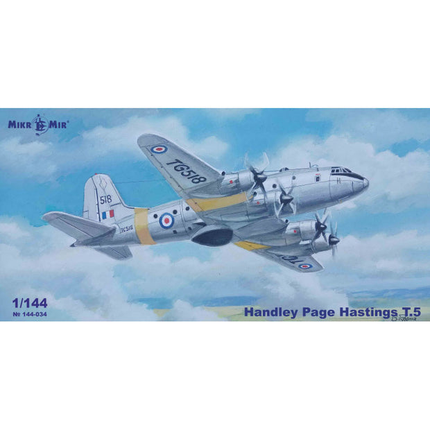 Mikro Mir MM144-034 Handley Page Hastings T.5 Scale 1:144 Plastic Model Aircraft Kit